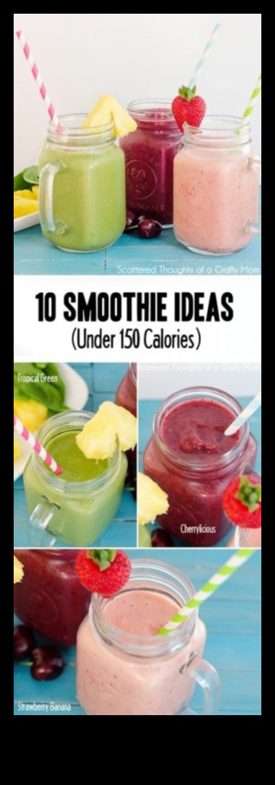 Liess un jauks: ceļvedis ideālu mazkaloriju smūtiju maisījumu pagatavošanai