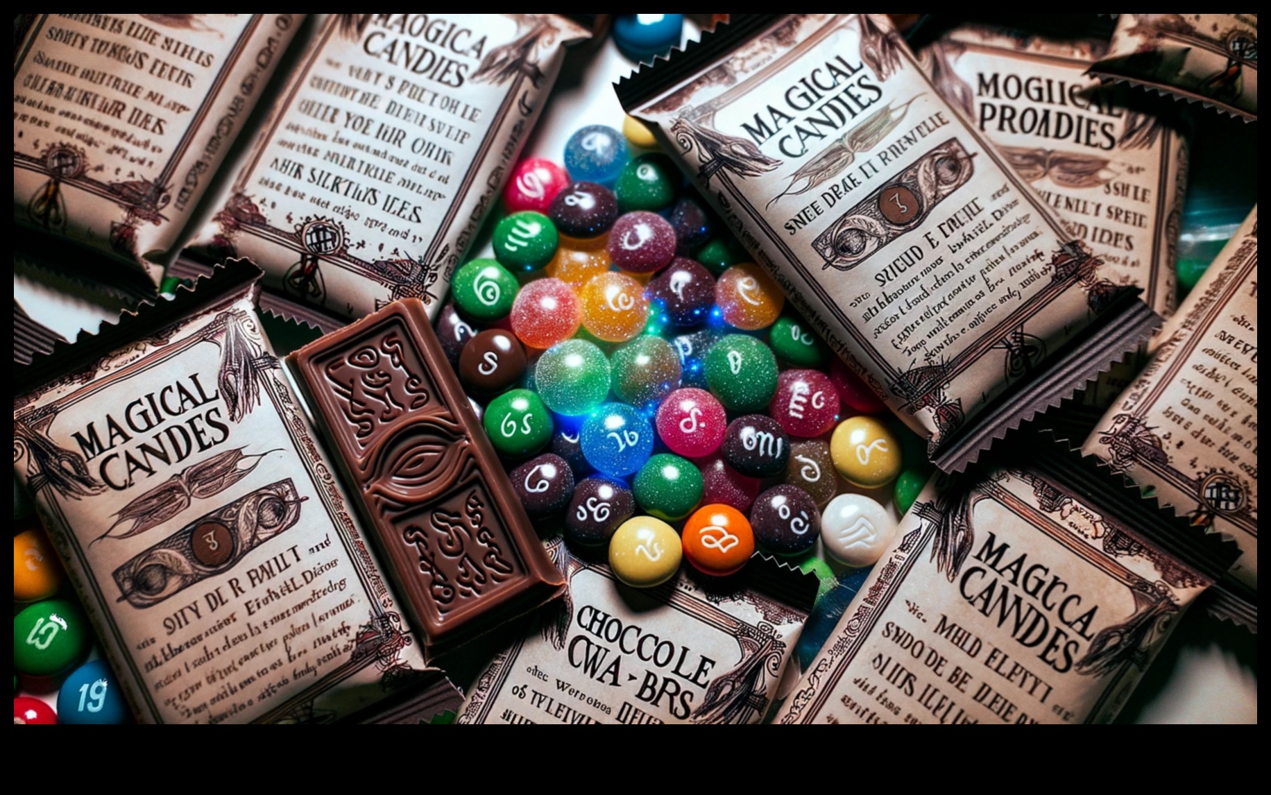 Enchanted edibles: dīvaini kārumi fantāzijas gardumiem