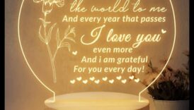 Žilbinošs dekors: dāvanas, lai apgaismotu mammas dzīves telpu