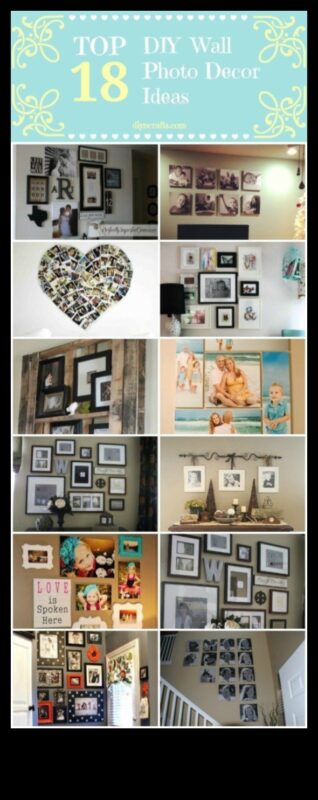 Radoši DIY fotografēšanas projekti mājas dekorēšanai