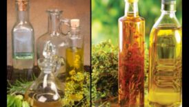 Kulinārijas izstrādājumi ar uzlietām eļļām un etiķiem: pacilājošas garšas